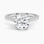 Sonora Diamond Ring White Gold 18k Round Engagement Ring