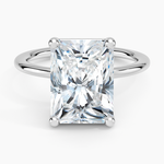 Gwen Perfect Fit Solitaire Ring Platinum Radiant Engagement Ring