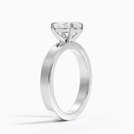 Peyton 3mm Solitaire Ring Platinum Oval Engagement Ring