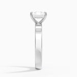 Peyton 3mm Solitaire Ring Platinum Radiant Engagement Ring