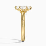 Esme 2.5mm Solitaire Ring Yellow Gold 18k Marquise Engagement Ring