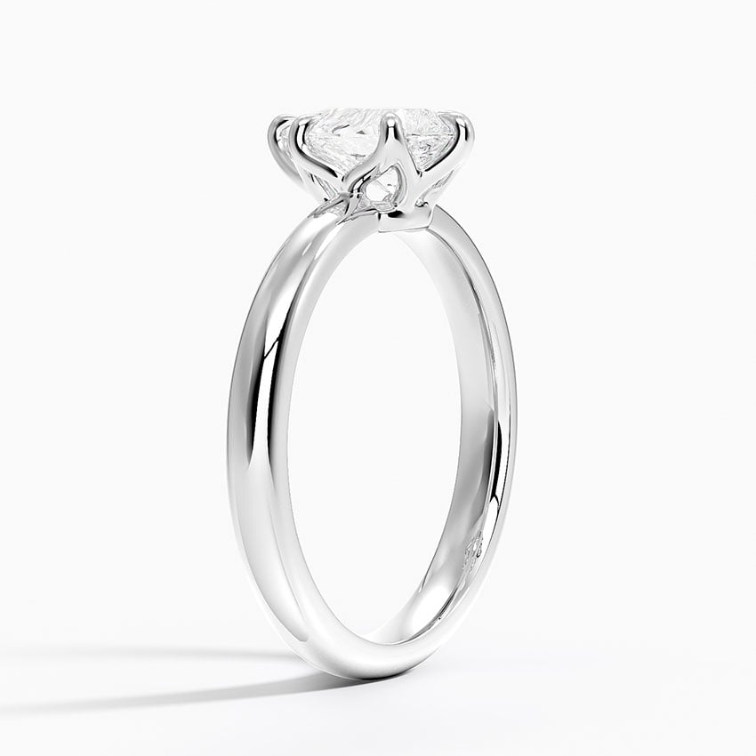 Esme 2.5mm Solitaire Ring Platinum Pear Engagement Ring