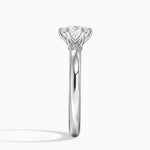 Esme 2.5mm Solitaire Ring Platinum Round Engagement Ring
