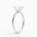 Four-Prong Comfort Fit 1.5mm Ring Platinum Radiant Engagement Ring