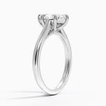 2mm Provence Solitaire Ring Platinum Marquise Engagement Ring