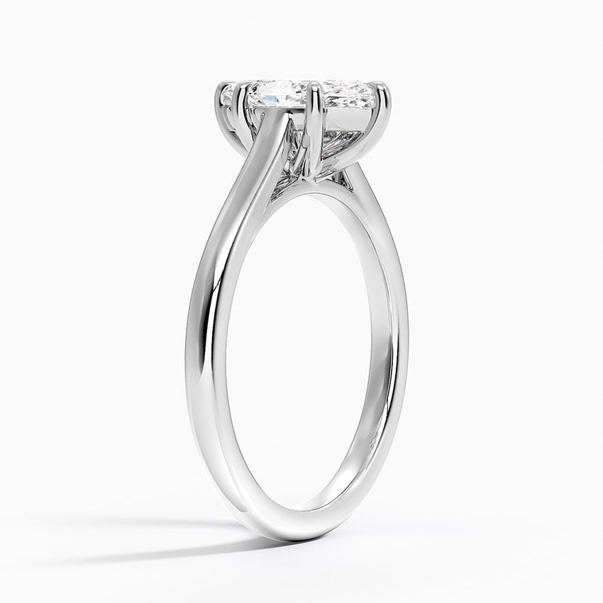 2mm Provence Solitaire Ring Platinum Marquise Engagement Ring