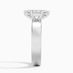 Peyton 4mm Solitaire Ring Platinum Marquise Engagement Ring