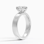 Peyton 4mm Solitaire Ring Platinum Pear Engagement Ring