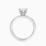 2mm Petite Elodie Perfect Fit Solitaire Ring Platinum Princess Engagement Ring