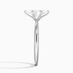 Freesia 2mm Solitaire Ring Platinum Marquise Engagement Ring