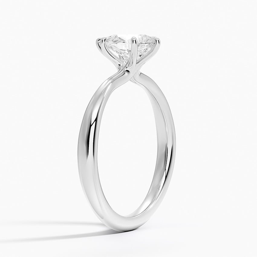 Freesia 2.7mm Solitaire Ring Platinum Pear Engagement Ring