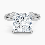Freesia 2.7mm Solitaire Ring Platinum Princess Engagement Ring