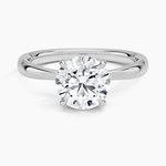 Freesia 2.7mm Solitaire Ring Platinum Round Engagement Ring