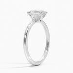 Aveline Solitaire Ring Platinum Radiant Engagement Ring