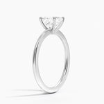 Aimee Solitaire Ring Platinum Asscher Engagement Ring