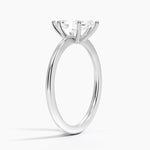 Aimee Solitaire Ring Platinum Marquise Engagement Ring