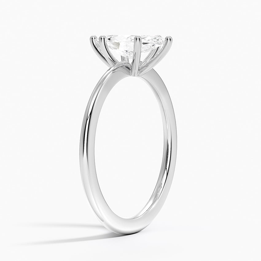 Aimee Solitaire Ring Platinum Marquise Engagement Ring