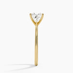 Aimee Solitaire Ring Yellow Gold 18k Princess Engagement Ring