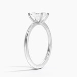 Aimee Solitaire Ring Platinum Radiant Engagement Ring