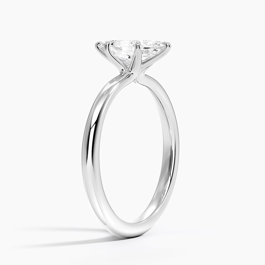 Manon Solitaire Ring Platinum Marquise Engagement Ring