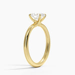 Manon Solitaire Ring Yellow Gold 18k Oval Engagement Ring