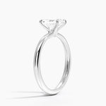 Manon Solitaire Ring Platinum Radiant Engagement Ring