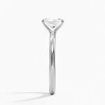 Manon Solitaire Ring Platinum Radiant Engagement Ring