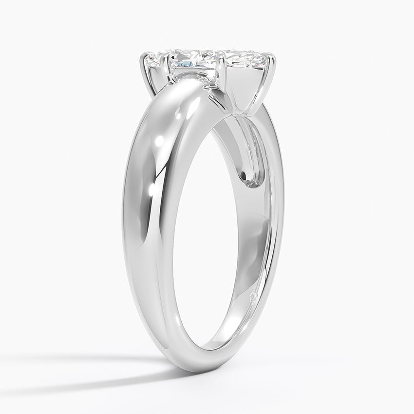 Adrian Solitaire Ring Platinum Marquise Engagement Ring