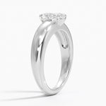 Adrian Solitaire Ring Platinum Oval Engagement Ring