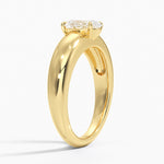 Adrian Solitaire Ring Yellow Gold 18k Oval Engagement Ring