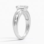 Adrian Solitaire Ring Platinum Radiant Engagement Ring