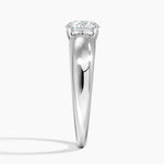Adrian Solitaire Ring Platinum Round Engagement Ring