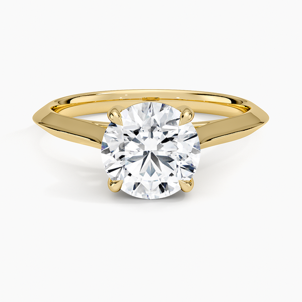 Piper Knife Edge Solitaire Engagement Ring