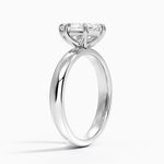 Audrey Perfect Fit 3mm Solitaire Ring Platinum Marquise Engagement Ring