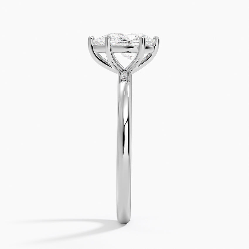 Sydney Perfect Fit 2mm Solitaire Ring Platinum Pear Engagement Ring