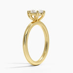 Sydney Perfect Fit 2mm Solitaire Ring Yellow Gold 18k Pear Engagement Ring