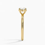 Sydney Perfect Fit 2mm Solitaire Ring Yellow Gold 18k Round Engagement Ring