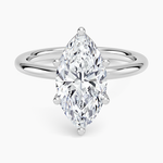 Sydney Perfect Fit 2mm Solitaire Ring Platinum Marquise Engagement Ring