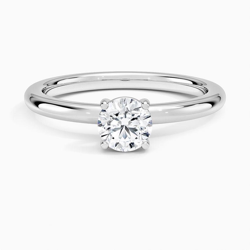 Sydney Perfect Fit 2mm Solitaire Ring Platinum Round Engagement Ring