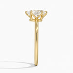 Petite Esme 1.5mm Ring Yellow Gold 18k Pear Engagement Ring