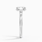 Alice Solitaire Ring Platinum Oval Engagement Ring