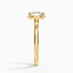 Alice Solitaire Ring Yellow Gold 18k Oval Engagement Ring