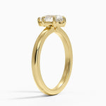 Alice Solitaire Ring Yellow Gold 18k Pear Engagement Ring
