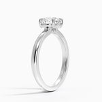Alice Solitaire Ring Platinum Round Engagement Ring