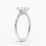 1.4mm Provence Solitaire Ring Platinum Radiant Engagement Ring