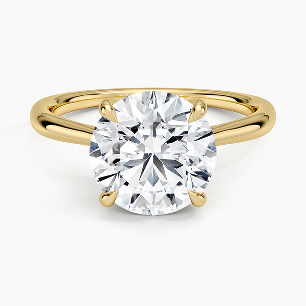 Freesia Cathedral Solitaire Engagement Ring