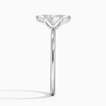 1.5mm Petite Elodie Perfect Fit Solitaire Ring Platinum Marquise Engagement Ring