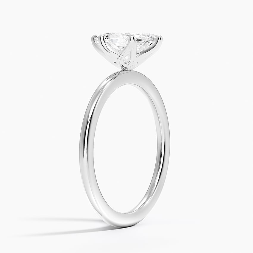 Esme Perfect Fit Solitaire Ring Platinum Marquise Engagement Ring