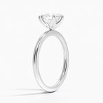 Esme Perfect Fit Solitaire Ring Platinum Pear Engagement Ring