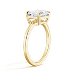Morgan East-West Solitaire Ring Engagement Ring Setting